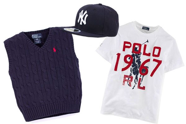 ポロ ラルフローレン　白シャツとニットベスト　セット POLO RALPH LAUREN - ラルフローレン ベスト ホワイト ニット M