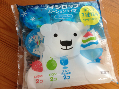 かき氷シロップ