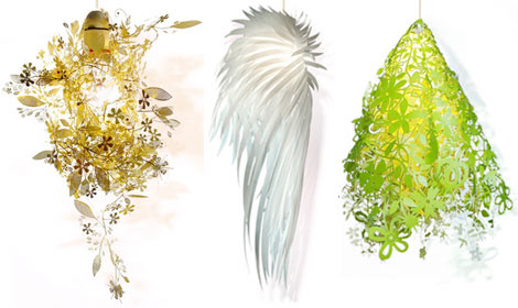 繊細な北欧ライトGarland light、Icarus light、Midsummer light