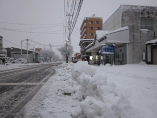 高田の雪模様