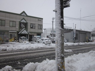 高田の雪模様