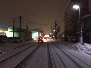 高田の雪模様
