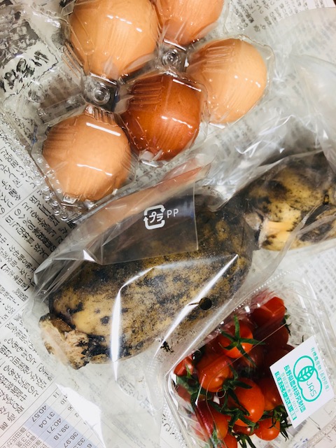 八百屋の土田さんの野菜