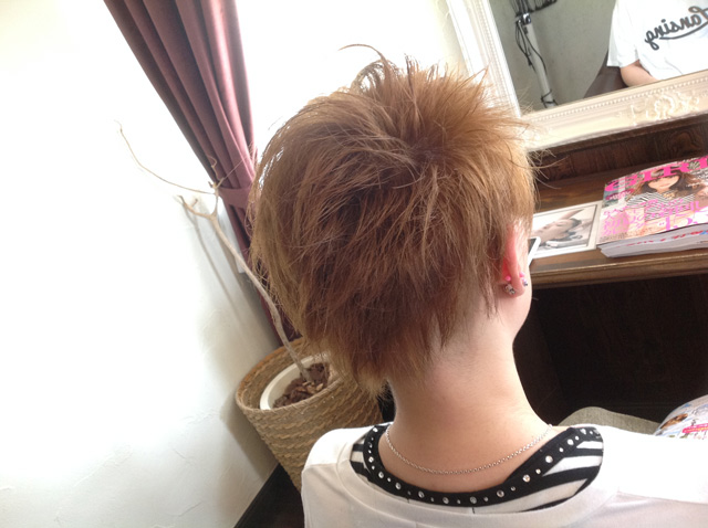 明るいkヘアカラー津市