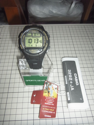 CASIO SPORTS GEAR W-734J-9AJF | 山とカメラと飯盒と