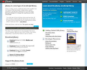 jQueryのサイト