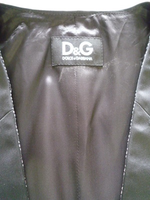 D & G ドルチェ＆ガッバーナ ベスト ウエスト周りを細くするお直し。 | （株）クロス技研 お好きな服をいつまでも・・・・