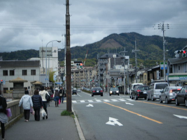 大文字(出町柳付近から)