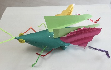 慶應幼稚舎レッスン昆虫制作物