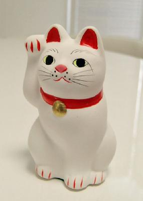 てのひらサイズの『招福猫児』♪
