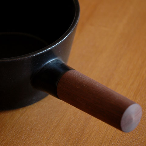 リコッタミルクパン黒 持ち手