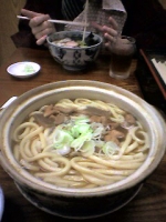 もつうどん