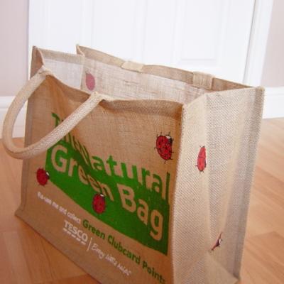 Tesco テスコ ジュート エコバッグ