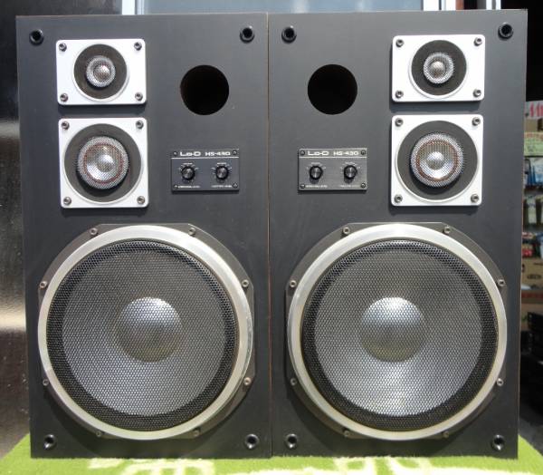 Lo-D スピーカーシステム メタルコーン 3WAY HS-430