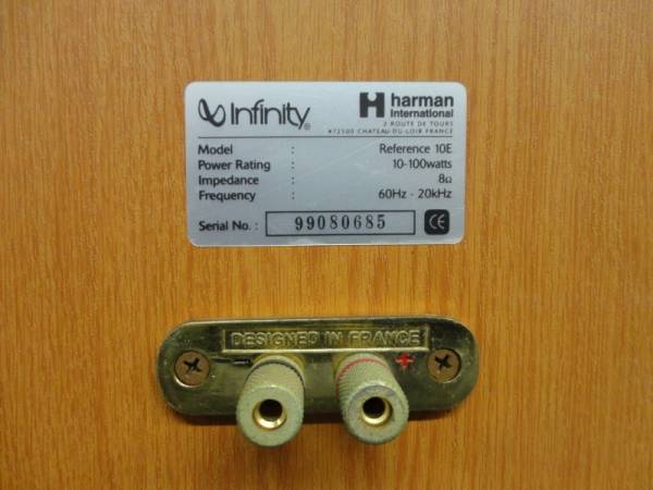 Infinity / Reference 10E | 三共ブログ