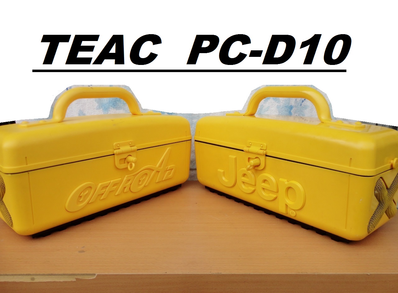 TEAC PC-D10 ミリタリー風ポータブルCDラジカセ Yahoo!オークション - TEAC PC-D10 OFFROAD ティアック ポータブルCDラ