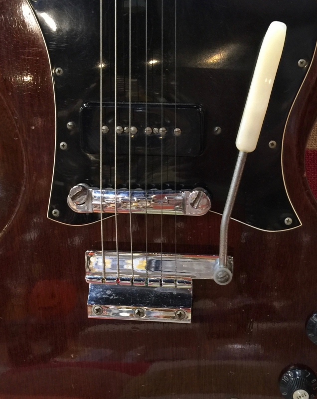 Gibson用 板バネ バイブローラ トレモロShort Vibrola