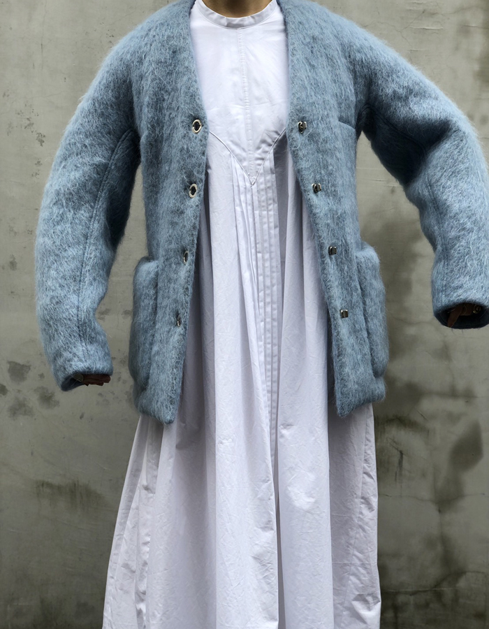 FUMIKA_UCHIDA☆MOHAIR SHAGGY JACKET COAT | cprc.org.au