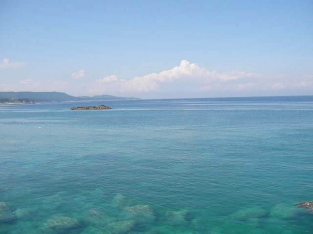 風間浦の海