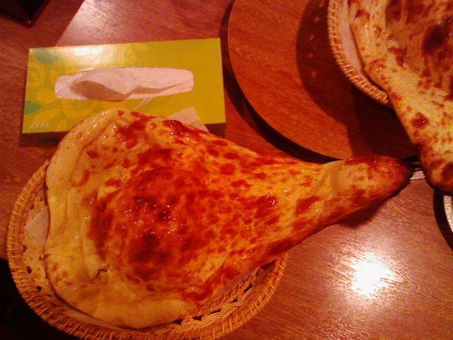 ナン出来上がりました