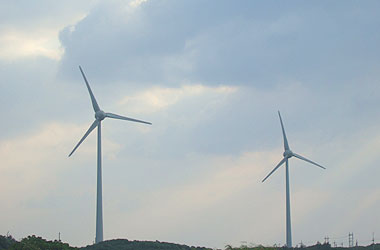 保良の風力発電!!