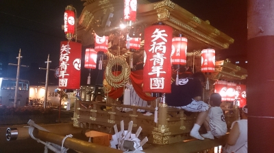 矢柄青年団地車祭り♪