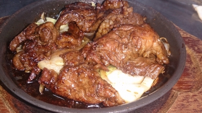 ハラミの焼肉