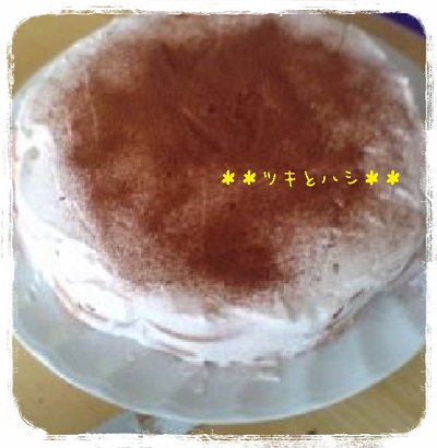 初めてでも簡単 ビスケットケーキ ツキとハシ