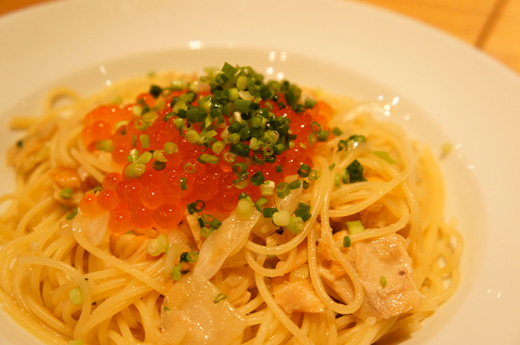 いくら パスタ