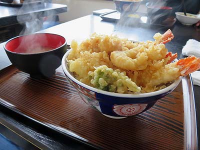 ぷリ海老天丼ツーリング
