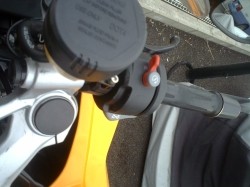 BMW F800S 傷