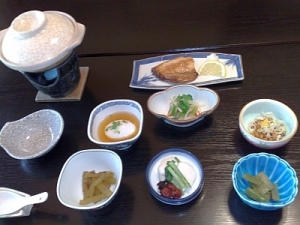 清水屋旅館・朝食