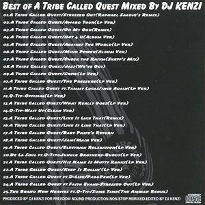 dj KENZI / Best Of A Tribe Called Quest ura