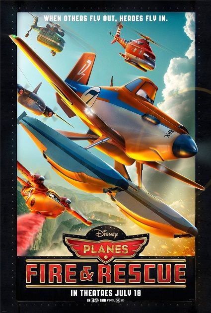 プレーンズ三部作の第2弾が登場 『Planes : Fire & Rescue』 | こぶた