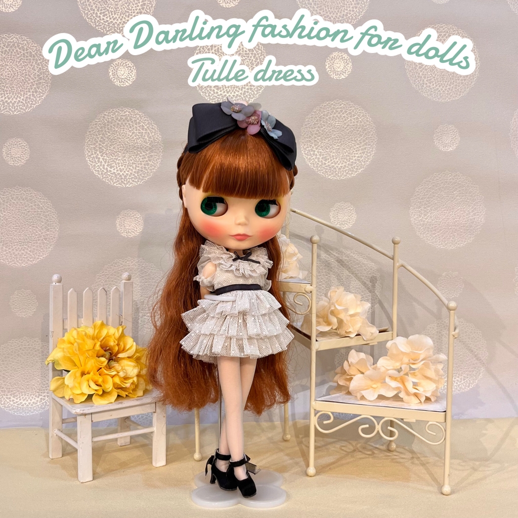 Dear Darling fashion for dolls「フリルヨークロングワンピース