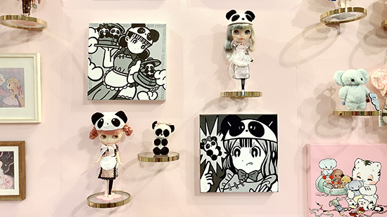 多様な 超レア1点物屋内外店舗用ディスプレイパネル女の子だんご屋竹鳥 絵画