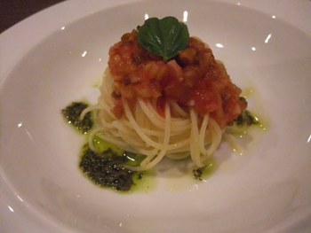 冷製パスタ