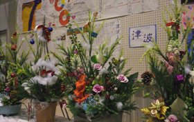 生け花クリスマス