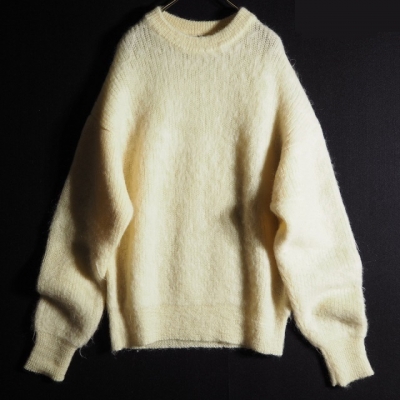 新入荷商品 AURALEE オーラリー×ロンハーマン ウールモヘア クルー 