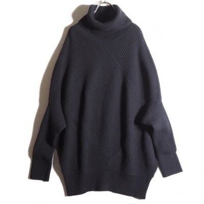 L'Appartement タートルネック Asymmetry Knit | conceitopilatesbh.com