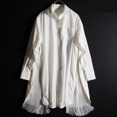 新入荷商品 sacai サカイ 20SS Cotton Poplin Dress SCW-007 サイド