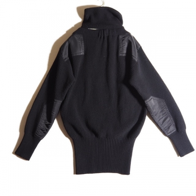 新入荷商品 sacai サカイ スリットタートルネック ミリタリー ウールニット ブラック 2 | RB-NET LADY'S SHOP BLOG