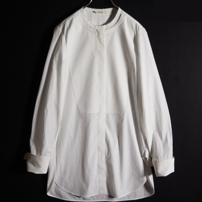 CELINE セリーヌ コットン タキシードシャツ ホワイト 40 / ブラウス