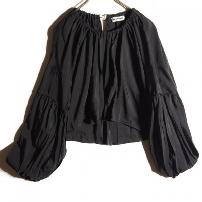 JIL SANDER ジルサンダー 20SS レーヨン リネン ショート丈 プル 