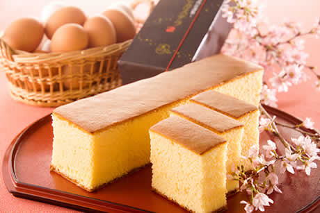 黄金のカステラ(イメージ写真)