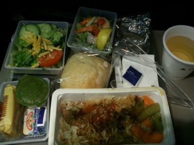 デルタ航空機内食2(米→日)