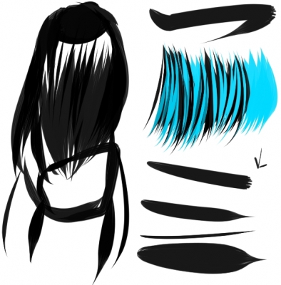 毛筆サンプル