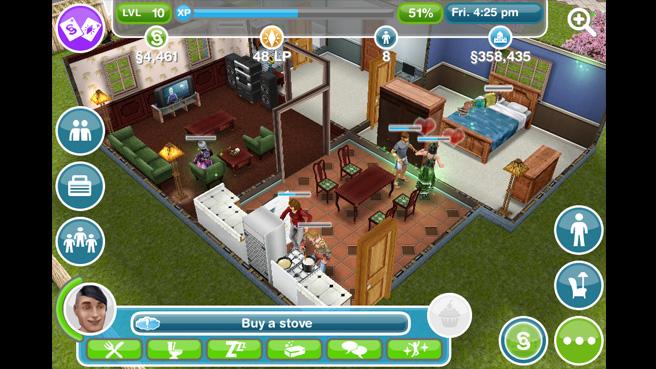 simsフリープレイiPhone版