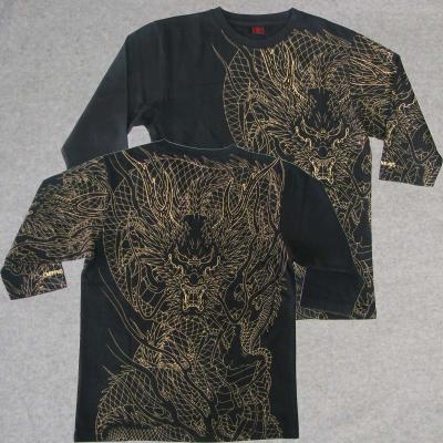CROPPED HEADS×龍が如くコラボレーション六分袖Tシャツ