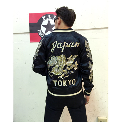 クローズZERO×ワースト×CROPPED HEADS コラボ スカジャン L クローズZERO×ワースト×CROPPED HEADS コラボ スカジャン L